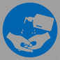 MH5955: Hand sanitiser symbol