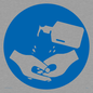 MH5955: Hand sanitiser symbol