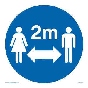 MH5956: Social distance symbol