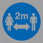 MH5956: Social distance symbol