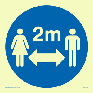 MH5956: Social distance symbol