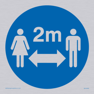 MH5956: Social distance symbol