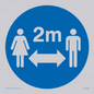 MH5956: Social distance symbol