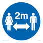 MH5956: Social distance symbol