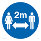 MH5956: Social distance symbol