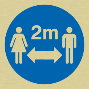 MH5956: Social distance symbol