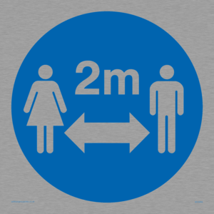 MH5956: Social distance symbol