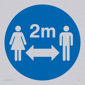 MH5956: Social distance symbol