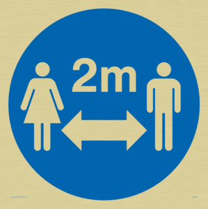 MH5956: Social distance symbol