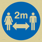 MH5956: Social distance symbol