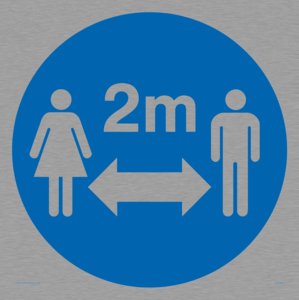 MH5956: Social distance symbol
