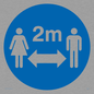 MH5956: Social distance symbol