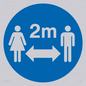 MH5956: Social distance symbol