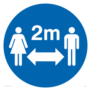 MH5956: Social distance symbol