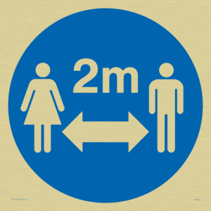 MH5956: Social distance symbol