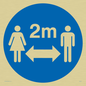 MH5956: Social distance symbol