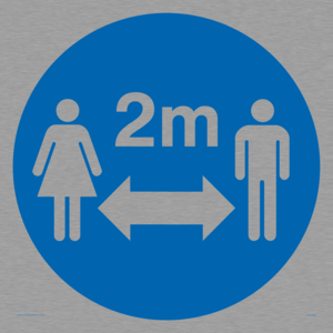 MH5956: Social distance symbol