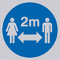 MH5956: Social distance symbol
