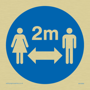 MH5956: Social distance symbol