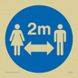 MH5956: Social distance symbol
