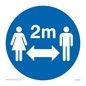 MH5956: Social distance symbol