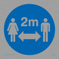 MH5956: Social distance symbol