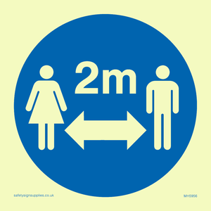 MH5956: Social distance symbol