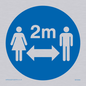 MH5956: Social distance symbol