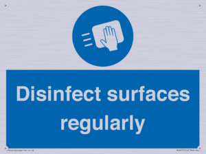 MH6017: Disinfect surfaces regularly