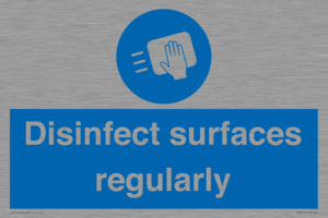 MH6017: Disinfect surfaces regularly