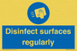 MH6017: Disinfect surfaces regularly