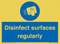 MH6017: Disinfect surfaces regularly