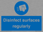 MH6017: Disinfect surfaces regularly