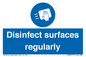 MH6017: Disinfect surfaces regularly