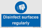 MH6017: Disinfect surfaces regularly