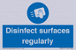 MH6017: Disinfect surfaces regularly