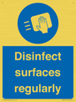 MH6017: Disinfect surfaces regularly