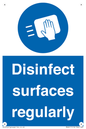 MH6017: Disinfect surfaces regularly