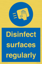 MH6017: Disinfect surfaces regularly
