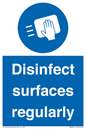 MH6017: Disinfect surfaces regularly