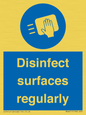 MH6017: Disinfect surfaces regularly