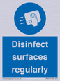 MH6017: Disinfect surfaces regularly