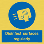 MH6017: Disinfect surfaces regularly