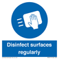 MH6017: Disinfect surfaces regularly