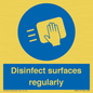 MH6017: Disinfect surfaces regularly