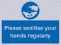 MH6019: Please sanitise your hands regularly