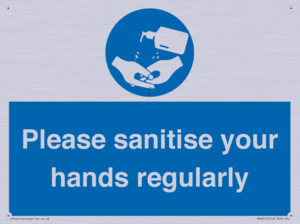 MH6019: Please sanitise your hands regularly