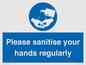 MH6019: Please sanitise your hands regularly