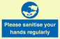 MH6019: Please sanitise your hands regularly