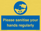 MH6019: Please sanitise your hands regularly